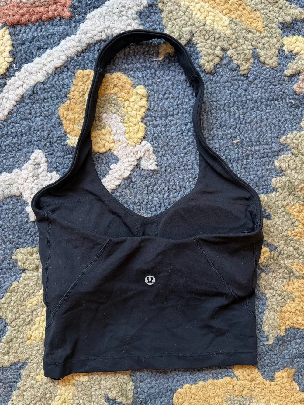 Lululemon Align Halter Tank Top Black Size 0 Activewear Pickleball Tennis